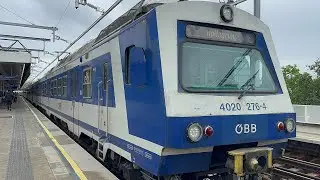 ÖBB 4020-276+4020-306 nach Hollabrunn am Bahnhof Wien Handelkai