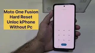 Moto One Fusion Hard Reset Unlock Mobile