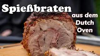 Pfefferspießbraten aus dem Dutch Oven