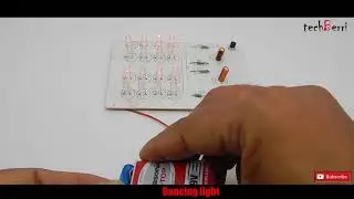 How to make Amazing Dancing/ Disco Light LED Board at home | Educational DIY Science Kit | techBerri