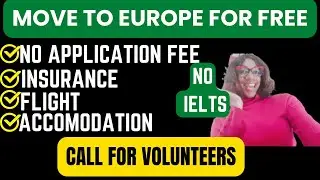 VOLUNTEER IN EUROPE I MOVE TO EUROPE FOR FREE