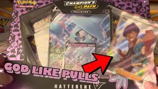 I FOUND SOME CHAMPIONS PATH│Hatterene V Collection Box Opening