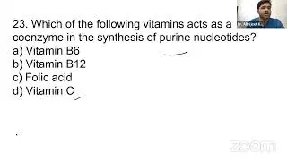 Auricle's Exam Mastery Biochemistry Live Class on Mock Paper Discussion by Dr. Abhijeet