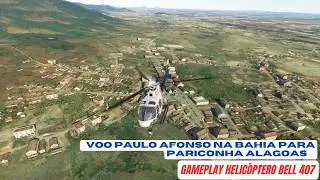 MICROSOFT FLIGHT SIMULATOR 2020 Gameplay Voo Paulo Afonso na  Bahia para Pariconha Alagoas