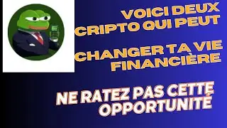 Voici Deux ( 2 ) Cripto Monnaie Qui vas Changer ta Vie Financière ! Ne ratez ça