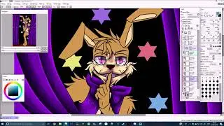 Come with me // Glitchtrap Fnaf Help Wanted VR speedpaint