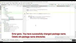 Method 3 - How To Change Or Rename Android App Package Name In Android Studio