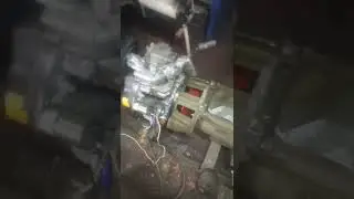 Первый запуск ,дизель-генератор