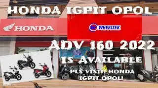 HONDA IGPIT OPOL/ADV 160 2022/MOTORCYCLE PRICE LIST AVAILABLE