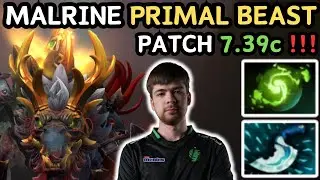 🔥 GRANDMASTER PRIMAL BEAST MID = INSANE 💢 MALRINE COOKED | DOTA 2