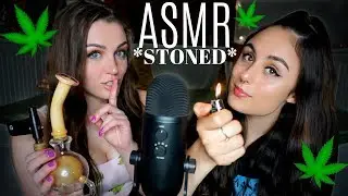 *HIGH ASMR* HER 1ST TIME SMOKING ON CAMERA...