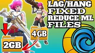 LAG/HANG FIXED || REDUCE ML FILE STORAGE || UP TO 2GB || MOBILE LEGENDS BANG BANG MLBB