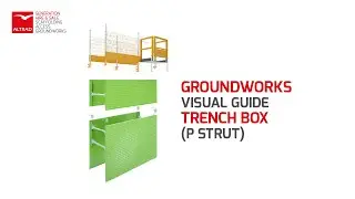 Trench Box Install Guide - P Strut