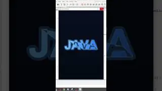 Liquid Text Morph Animation in Java | Blob to Text Effect 