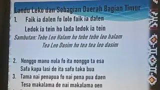 BERLATIH SYAIR KEBALAI // TARIAN MASAL DARI ROTE
