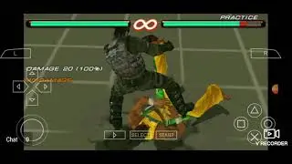 Tekken 6 Male Ryona - Dragunov breaks Eddy's leg