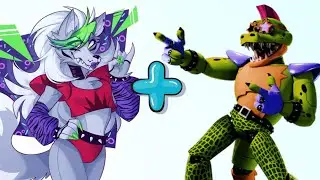 ROXANNE WOLF + MONTY - CLOTHES= ??? (FNAF Animation)