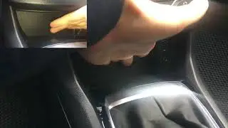 Here is where the OBD/diagnostic connector in the Peugeot 308 SW t9 Peugeot 308