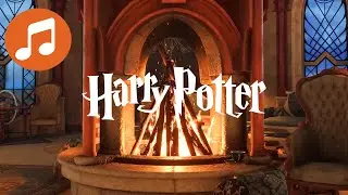 10 Hours HARRY POTTER Music &  FIREPLACE Ambience 🎵 HOGWARTS LEGACY Chill Mix ( OST | Soundtrack )