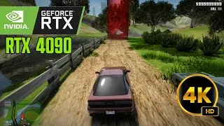 GTA San Andreas RTX 4090 Countryside Race mission 4K Gameplay | GTA SA Ultra Remastered Mod