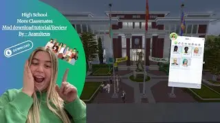 Make Your High School Bigger and Better with This Sims 4 Mod! (Download tutorial and Review)