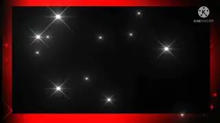 black screen and star light effect video download