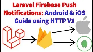 Send Firebase Push Notifications with Laravel HTTP v1 | Android & iOS