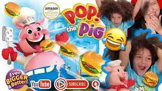 Pop the pig game with the family | Family Fun vlogs & pranks