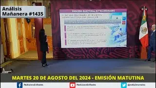 Edición Matutina Martes 20 de Agosto del 2024