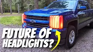 I built better headlights for my truck using a 3d scanner and printer