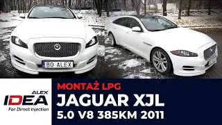 Jaguar XJL 5.0 V8 385KM 2011 / Montaż instalacji LPG ALEX IDEA