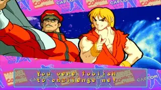 Marvel Super Heroes VS Street Fighter - Bison/Ken - Expert Difficulty Playthrough
