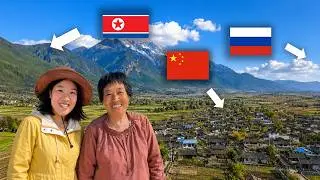 China's LAST Korean Village on North Korea-Russia-China Border (raw footage)🇨🇳🇰🇵🇷🇺