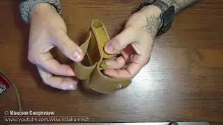Самодельный Кожанный Чехол для Victorinox