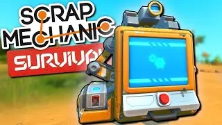 ВЫЖИВАНИЕ №2!!! СОБРАЛ МАШИНУ!!! Scrap Mechanic !!!