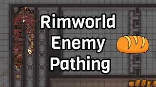 Rimworld Guide: Standard Enemy Pathing. Bait all standard enemies. (1.4.3901)