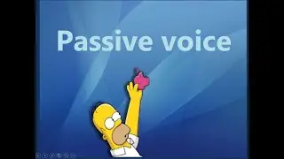 Passive Voice English Grammar