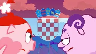 Смешарики - Противоположности (Croatian)