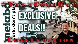 Metabo Professional Power Tool Solutions Exclusive Holiday Deal (2018)