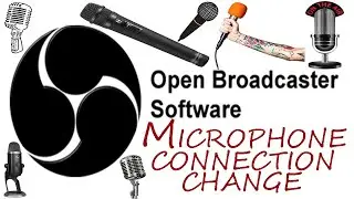 How to change the microphone connected on OBS