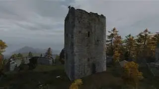 DayZ - How to glitch up the side of any castle tower