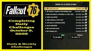 Completing Daily Challenges For October 5, 2025 - Fallout 76 Daily Challenges Guide