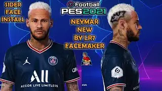 PES 2021 Neymar new hair style smoke patch v4.1 DLC 7