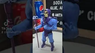 Skeletor (Soda Can Sculpture)