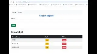 AJAX-Based Django CRUD Tutorial with SQLite – Create & Retrieve Made Easy