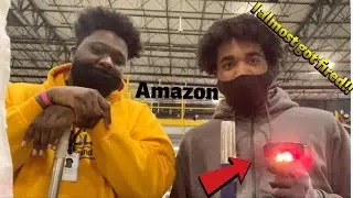 Amazon Employee Vlog/ I ALMOST GOT FIRED!!! (Inside Footage)