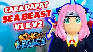 Tutorial Race Sea Beast V1 & Upgrade V2 King Legacy #roblox
