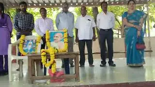 Gandhi Jayanthi at M P P U P SCHOOL VENKATAGIRI