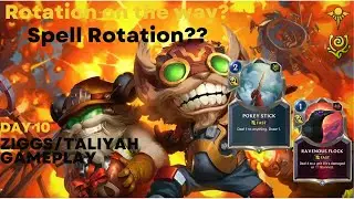 Rotation with Spells?!?! | Ziggs/Taliyah Gameplay | Legends of Runeterra #legendsofruneterra