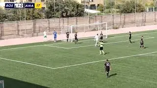 Promozione Calabrese Girone A ⚽: 30°Giornata ASD Rossanese - Città di Amantea